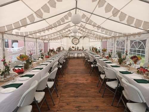 Wynajem namiotów plenerowych. Wesela, imprezy firmowe, komunie.