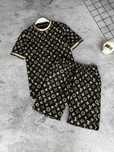 ТОП 4 ЦВЕТА Летний костюм Louis Vuitton (XS-XXL) Шорты + Футболка лето