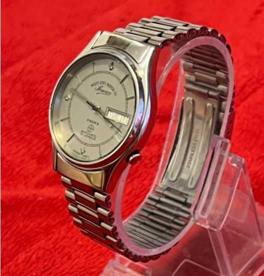 Luksusowy! Szwajcarski zegarek automatyczny Lowan - PRIMA  21 Jewels.
