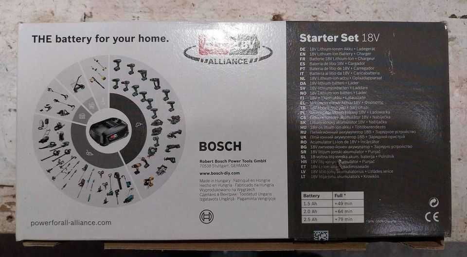 Bateria Bosch + carregador