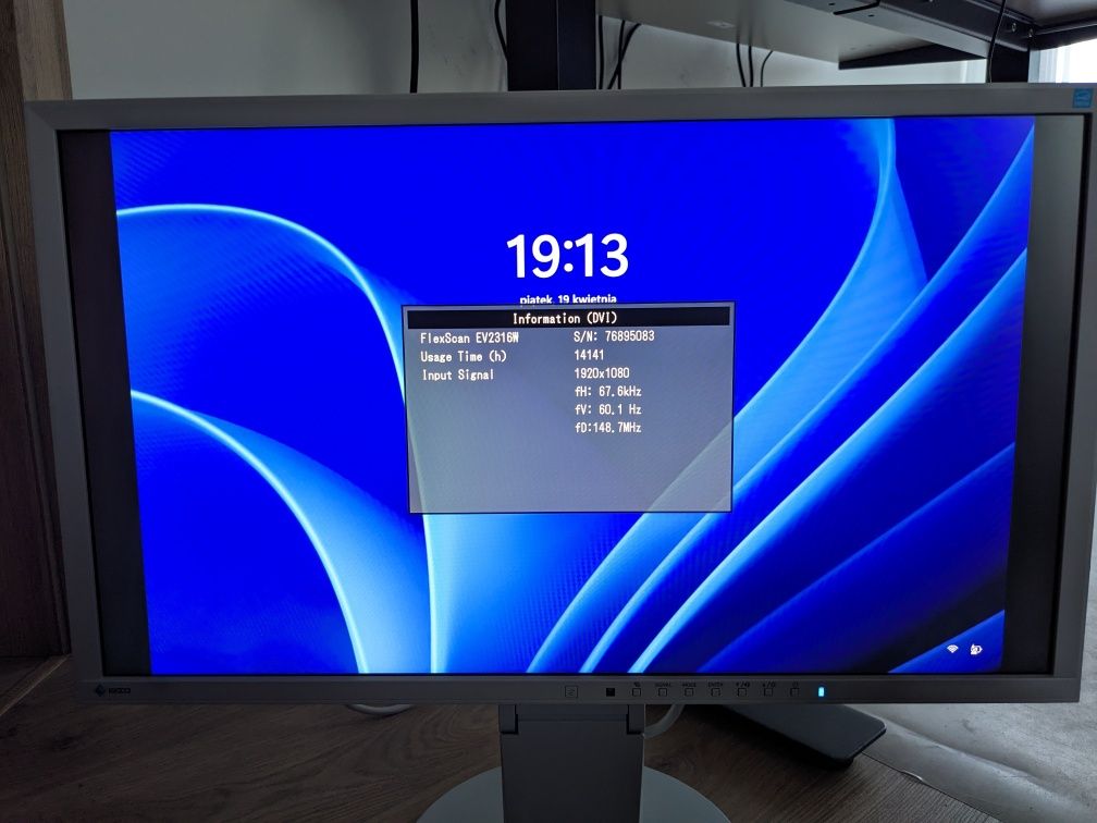 Monitor EIZO FlexScan EV2316W