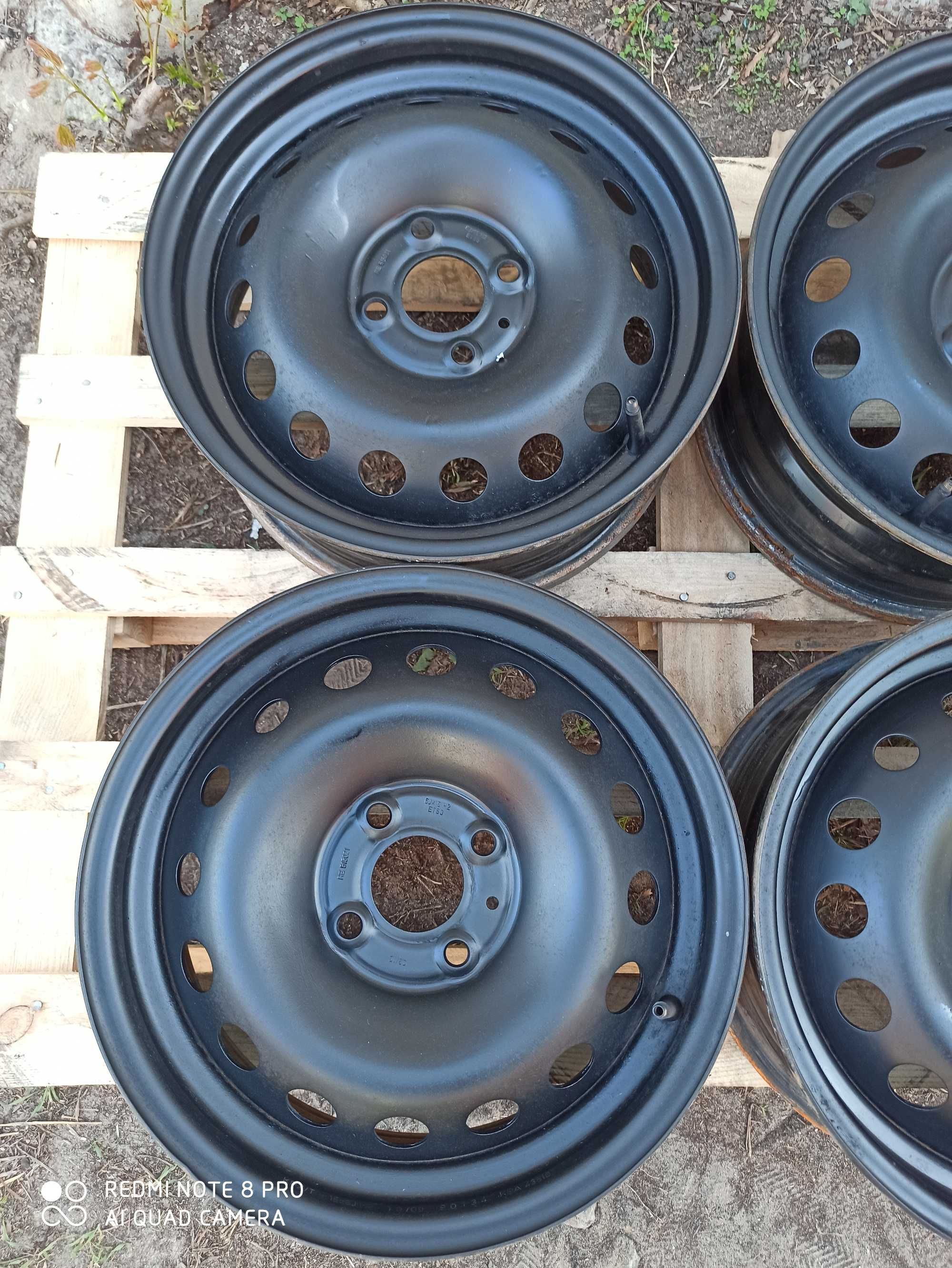 Диски металеві 4*100/15 , 6 j, ET 50, dia 60.1mm Dacia