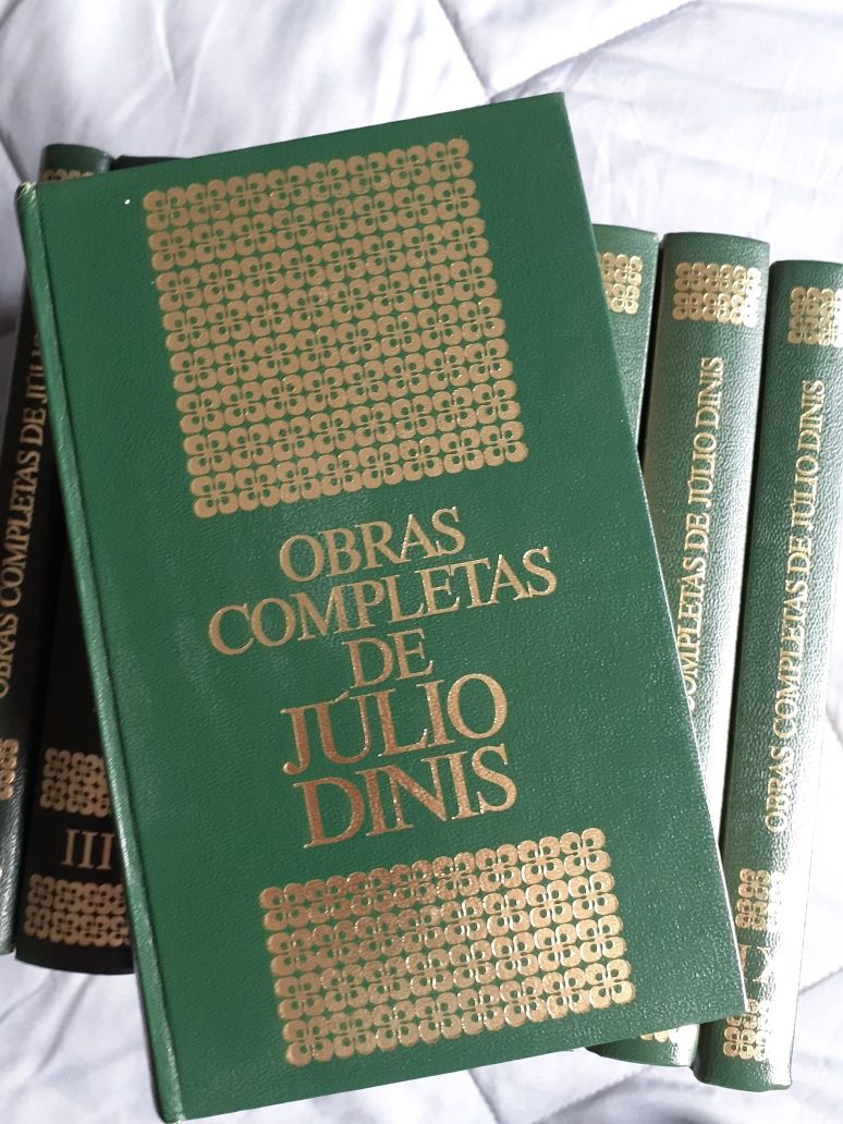 Obras completas de Júlio Dinis 9 vols