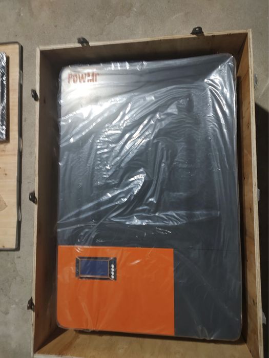 Powmr АКБ акумулятор батарея 200AH 10.24 кВт інвертор, сонячні панелі