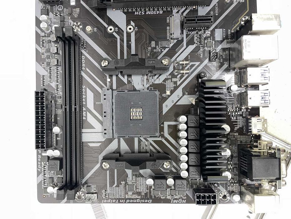 Материнская плата GIGABYTE B450M S2H Socket AM4 Ryzen 2xDDR4 microATX