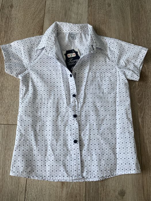 Koszula z krotkim rekawem 7lat