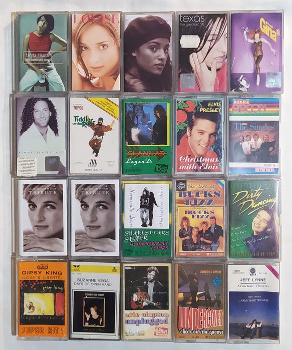 Kasety - Clannad Texas Abba Buck Fizz Kenny G