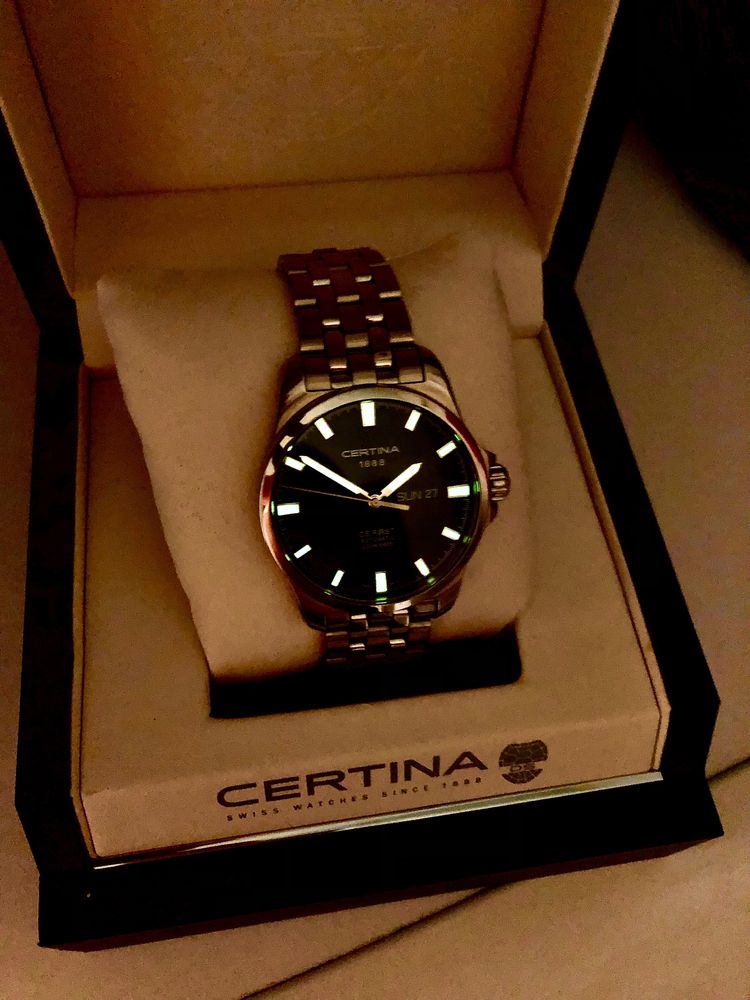 Швейцарские часы CERTINA DS First Automatic.