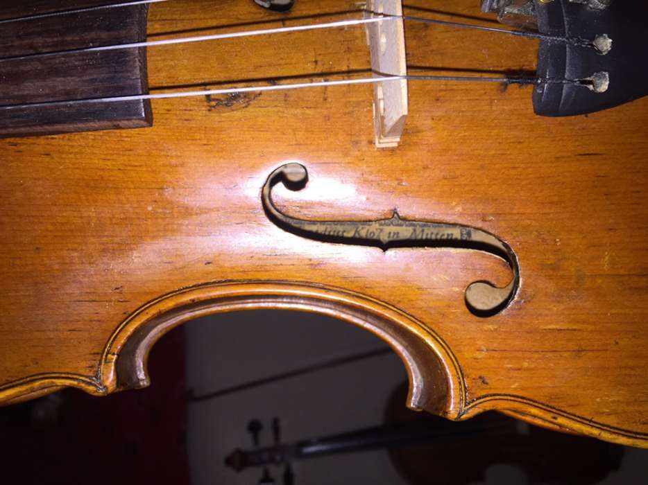 Violino alemão Klotz autêntico
