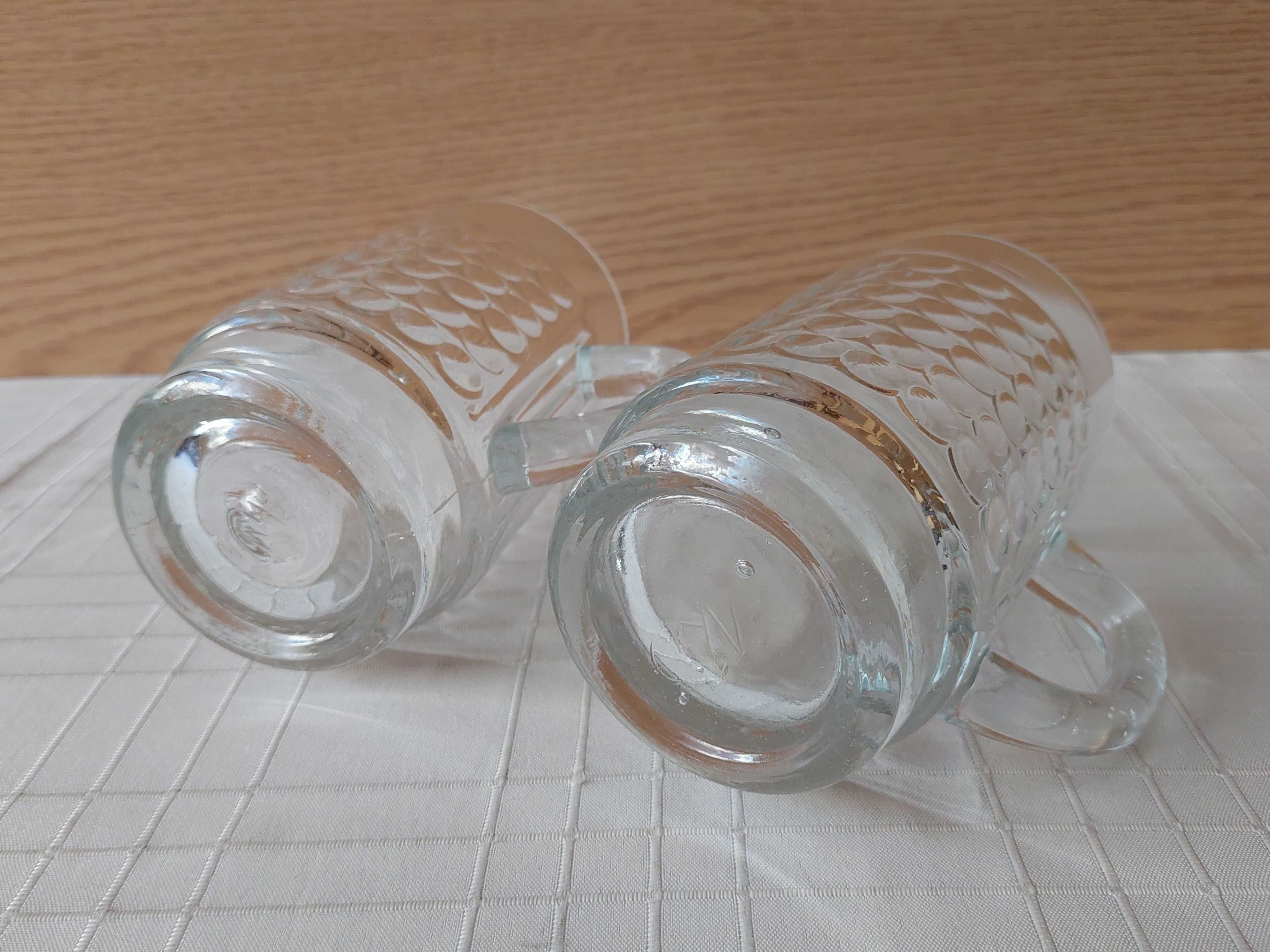 Dwa szklane kufle (0.5 L)