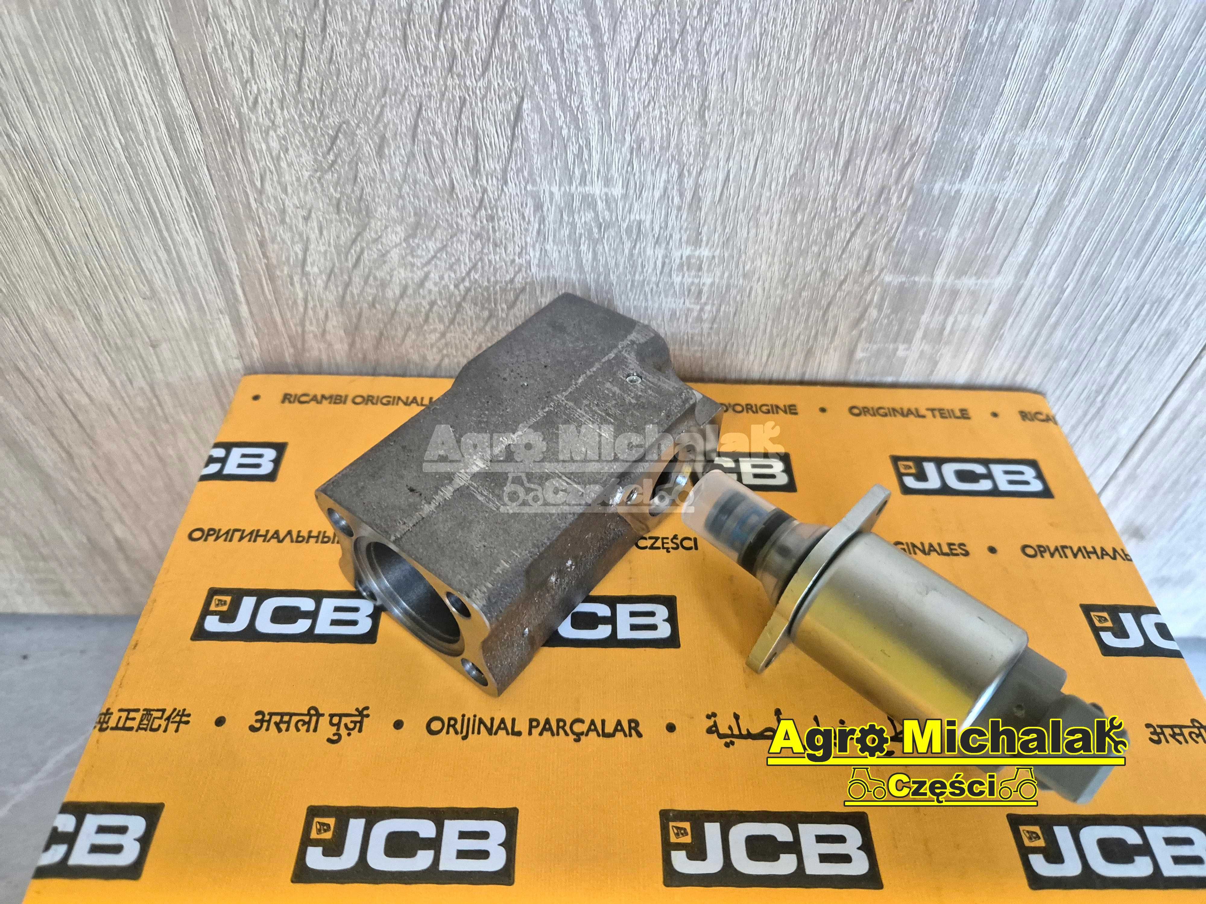 Elektrozawór , blok rozdzielacz hydrauliczny JCB 530, 531, JCB 410,