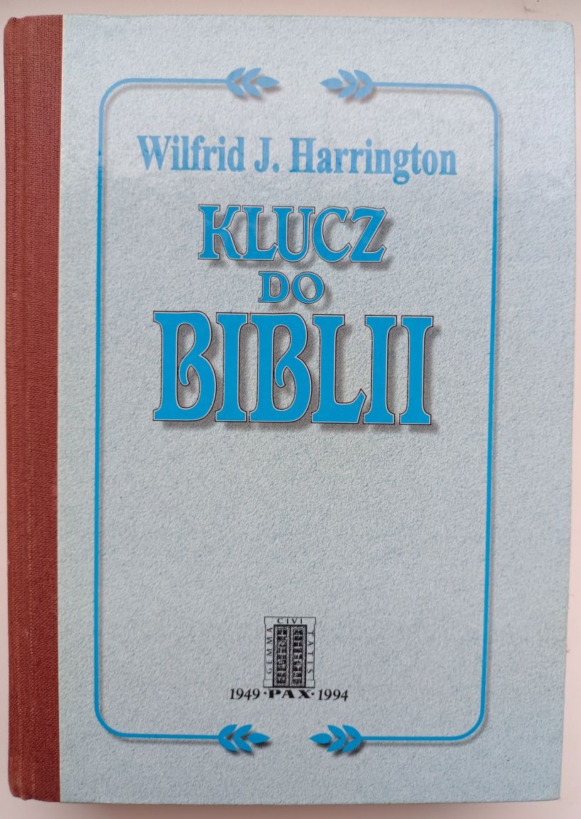 Klucz do Biblii, Wilfrid J. Harrington