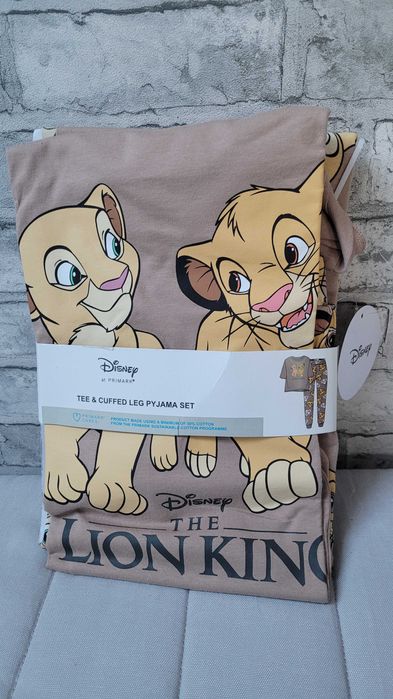 Piżama bawełniana Disney Król Lew Primark