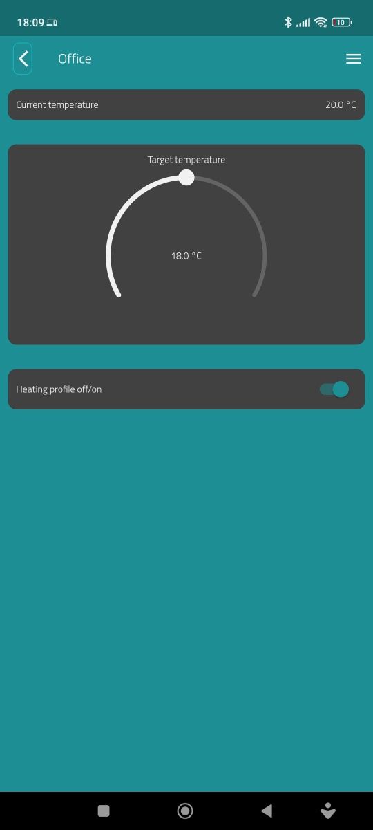 Termostaty Eurotronic Comet WiFi (5 szt.)