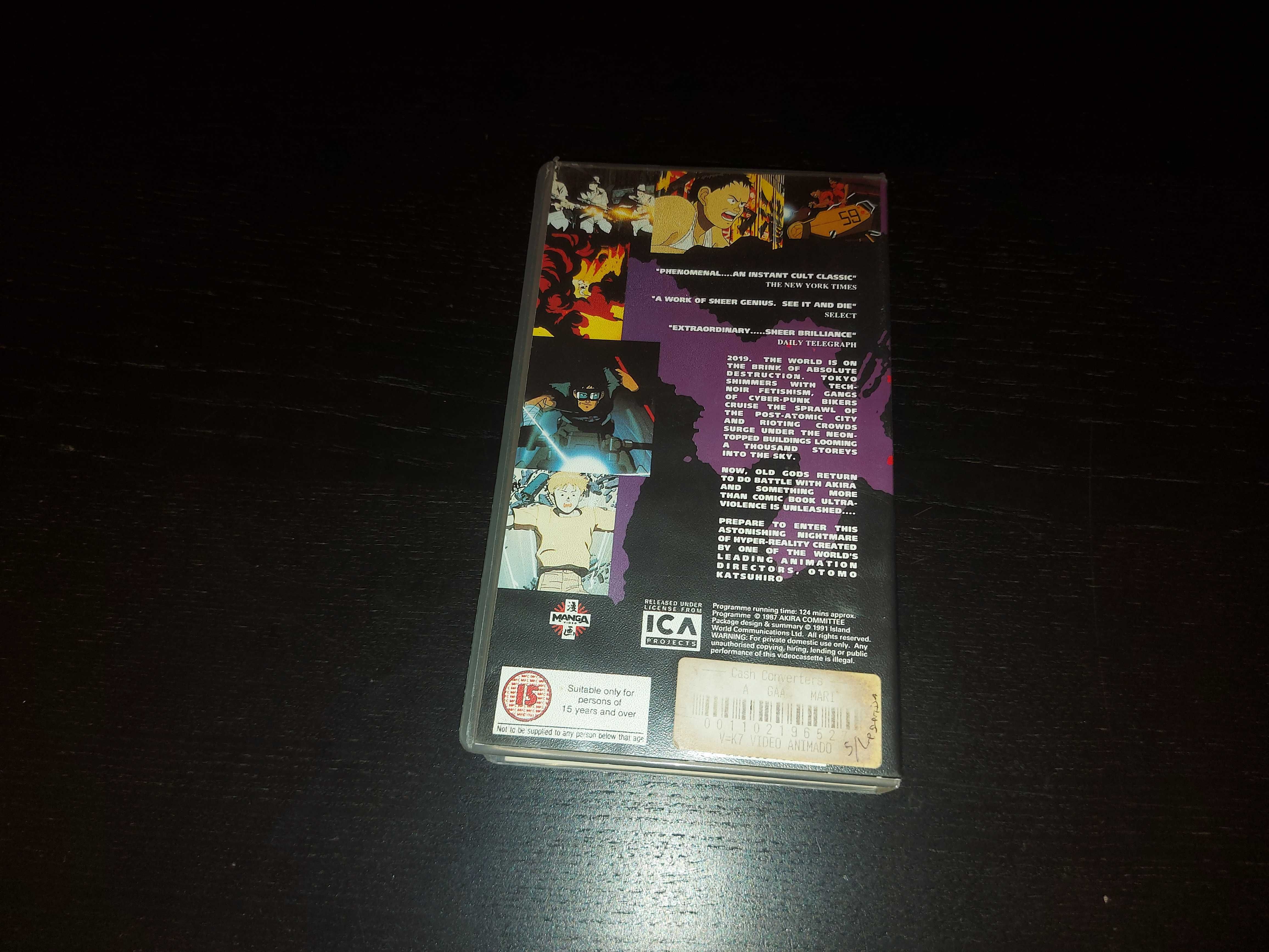 Akira VHS . edição inglesa