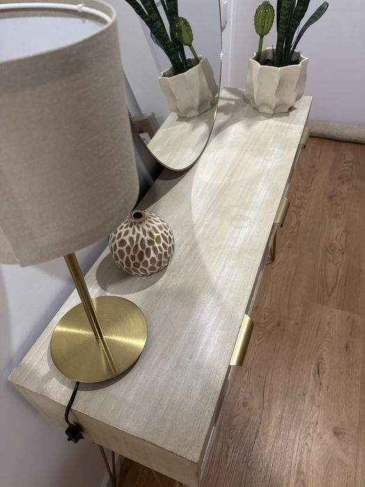 Consola Dourada Copenhaga 110x80cm