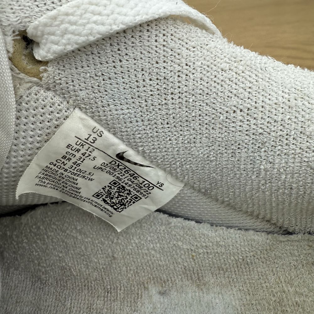 Оригінальні шкіряні кросівки Nike air force 1