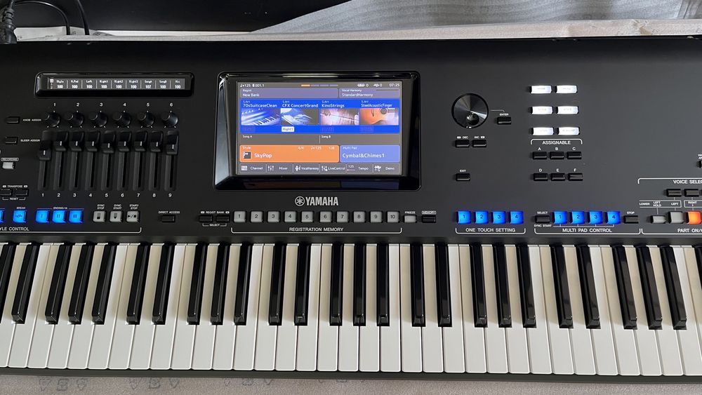 Yamaha GENOS dużo packów i styli