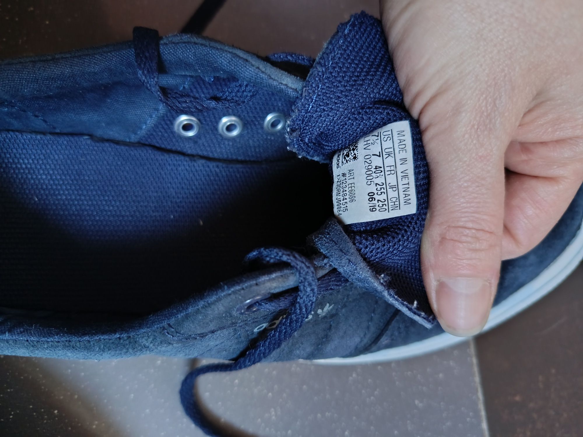 Чоловічі замшеві кеди Adidas