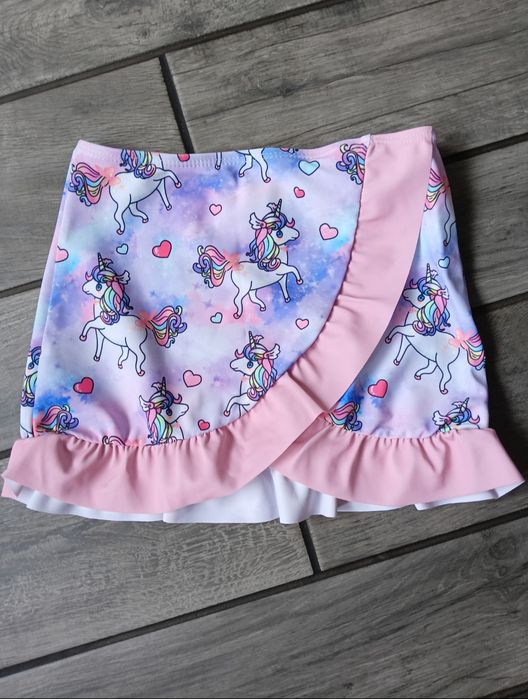 3 częściowy strój kąpielowy, strój kąpielowy dla dziewczynki, 4 lata