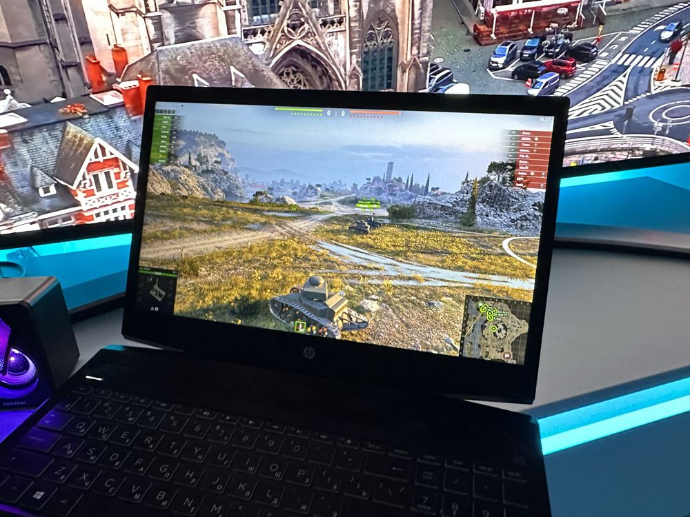 Игровой Быстрый Hp Gaming 2022г + Комплект Девайсов