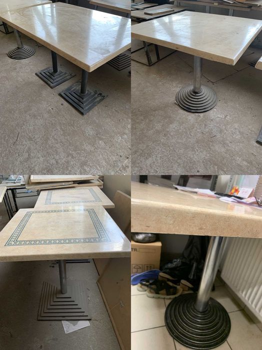 Столи, барні стільці, тримачі паперу, йоршики