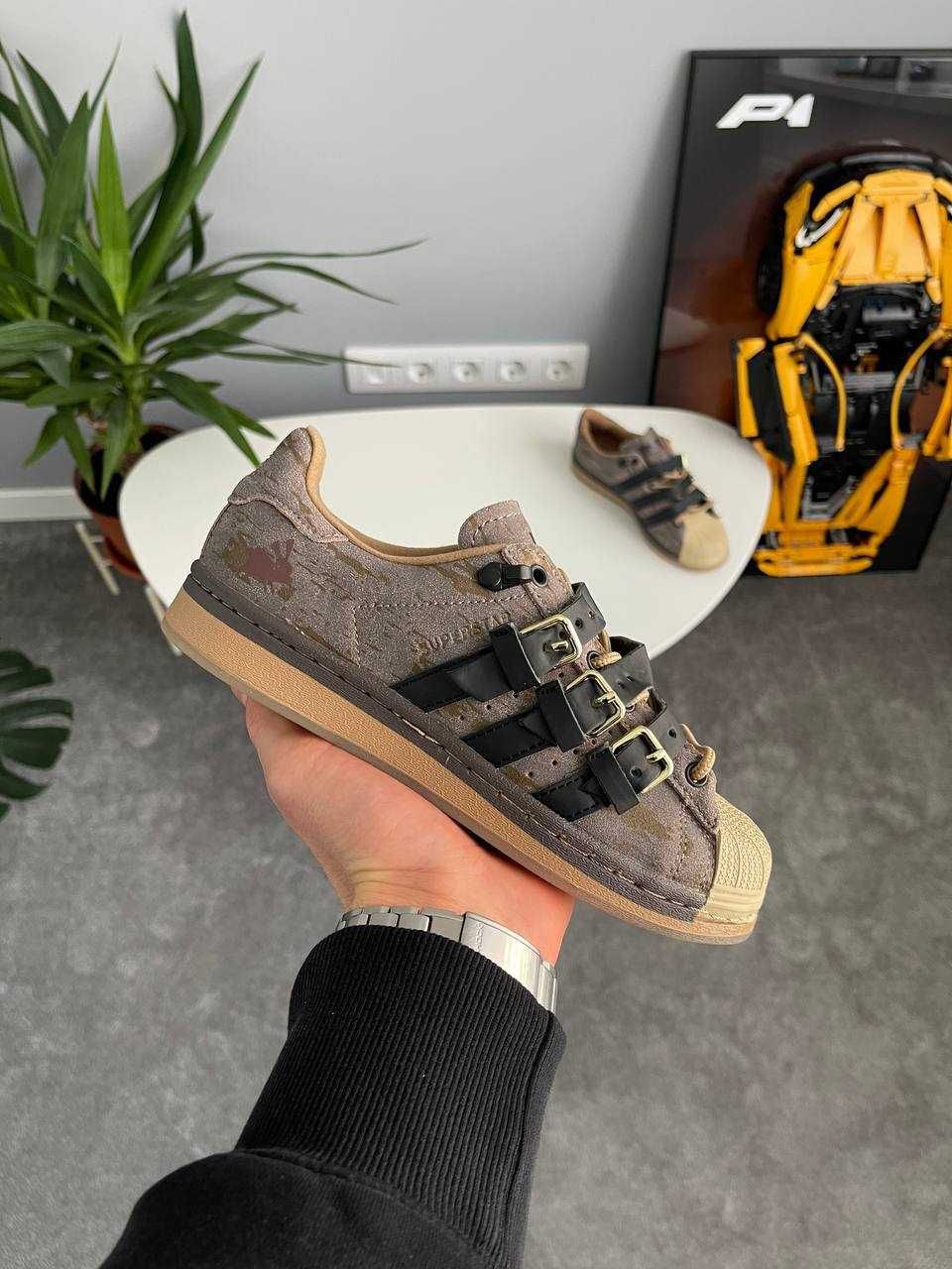 Кросівки Adidas Superstar Rabbit Hole адідас супер стар коричневі