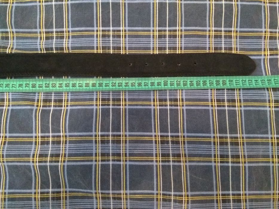 Замшевый кожаный мужской ремень.