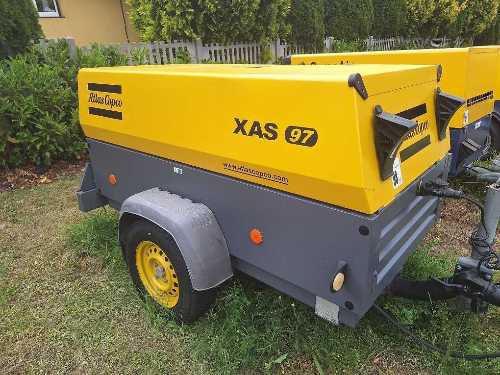 Kompresor Sprężarka Atlas Copco XAS97 2015 Deutz 1217mtg! Jak NOWA!