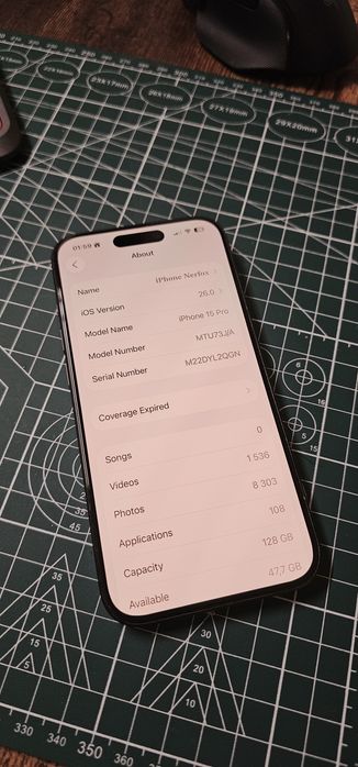 iPhone 15 Pro 128GB – ідеальний стан