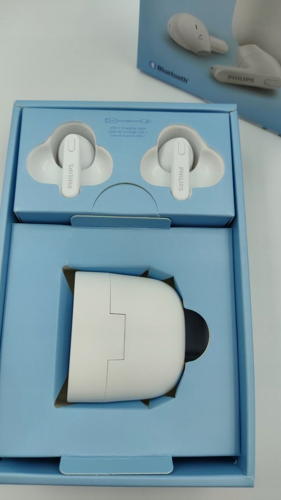 Zestaw słuchawkowy douszny Bluetooth Philips 2000 Tat2236Wt Biały