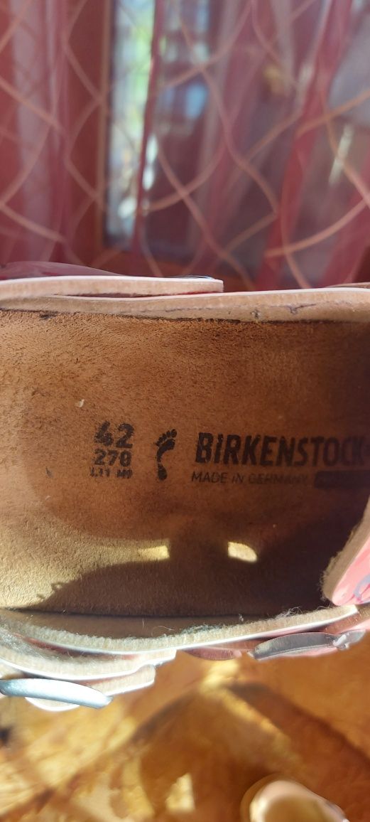 Шикарные оригинальные  клоги Birkenstock 42(27см)