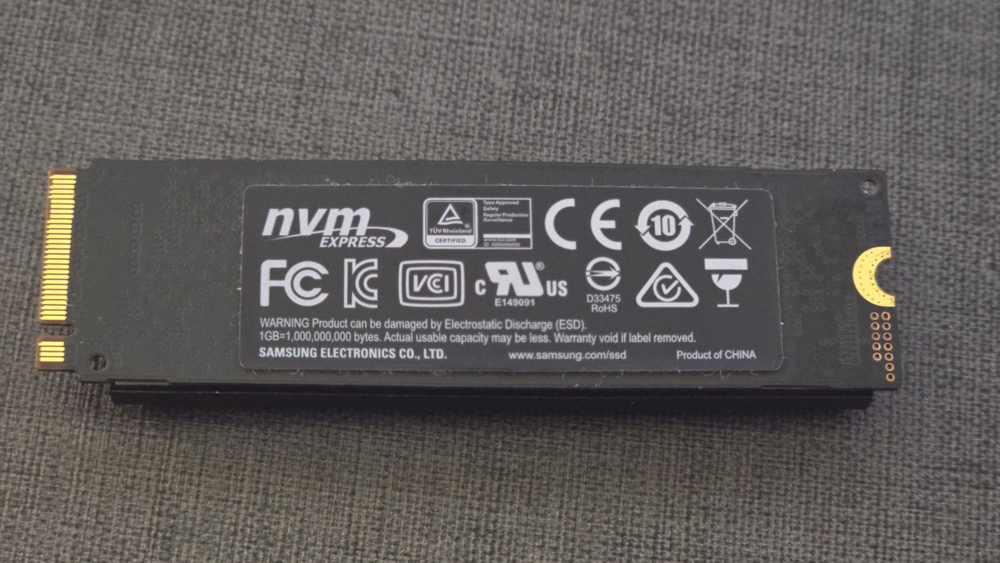 Disco M2 nvmExpress 500GB com cooler