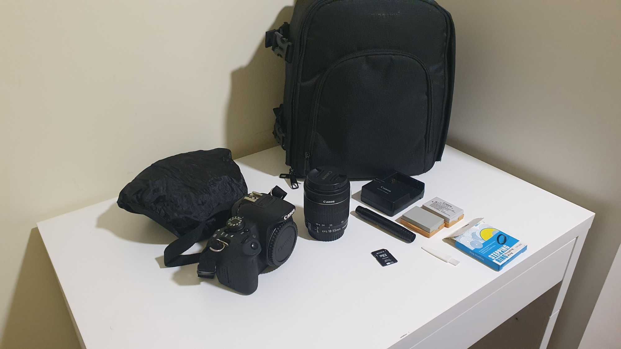 Canon EOS 700D (T5i) + Kit Completo – Pronta para Usar!