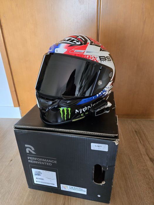 HJC Rpha 1 Le mans + cardo