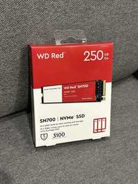 Dysk nvme m.2 pcie WD RED 256 GB SSD nowy zafoliowany SN700