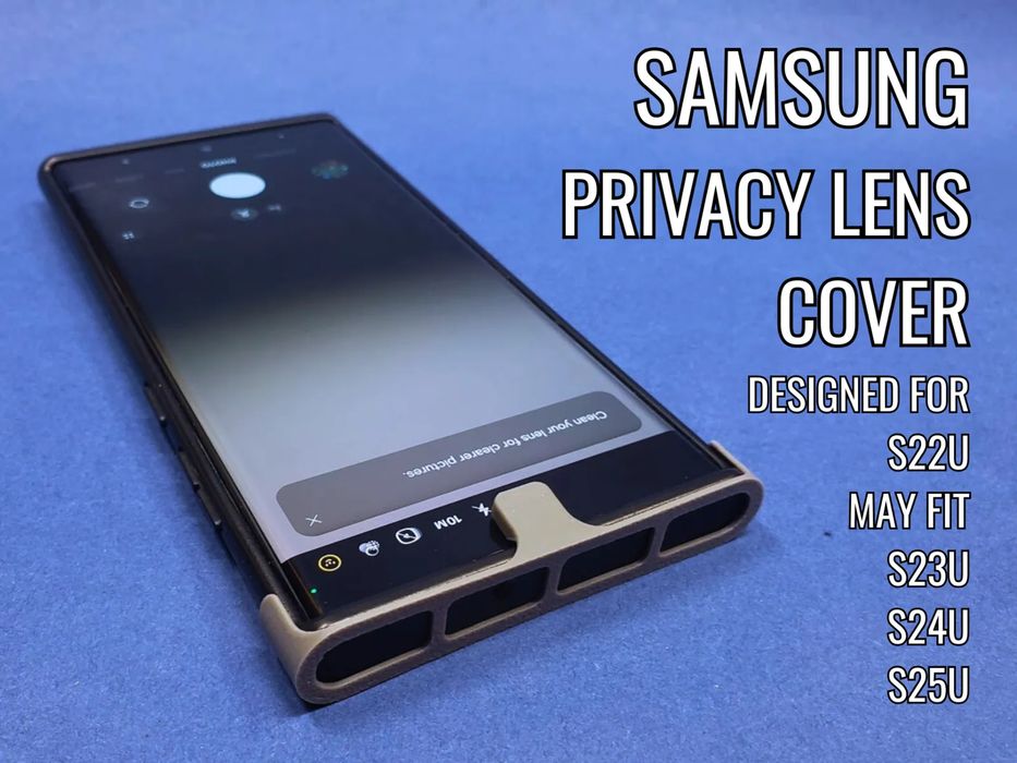 Proteção de Privacidade para Câmera Frontal S22 Ultra