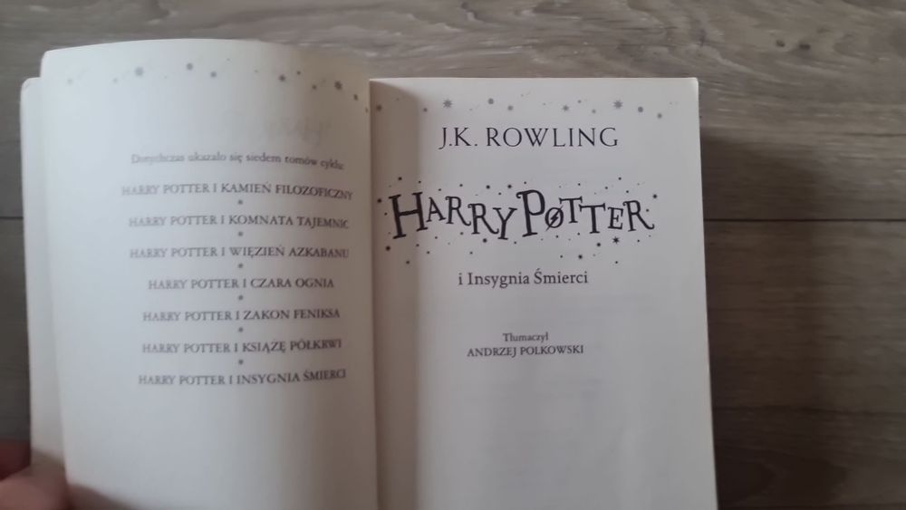 Harry Potter i Insygnia Śmierci - 2016 J.K. Rowling