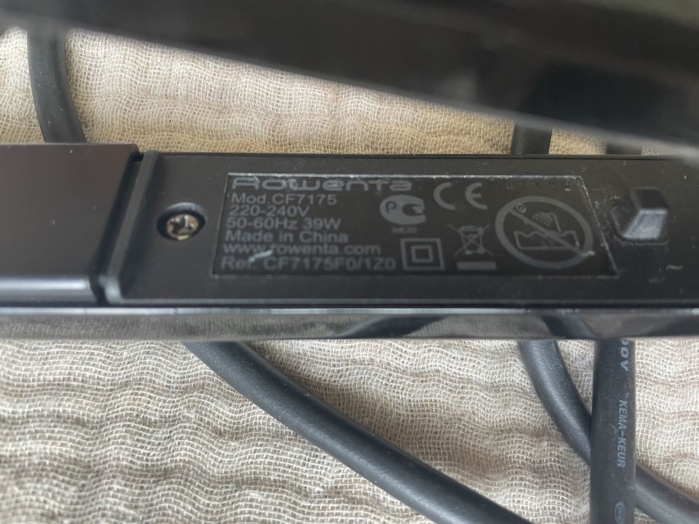 Утюжок выпрямитель для волос Rowenta 7175