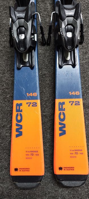 Narty 2024r Blizzard WCR 72 146 cm + Marker TLT 10