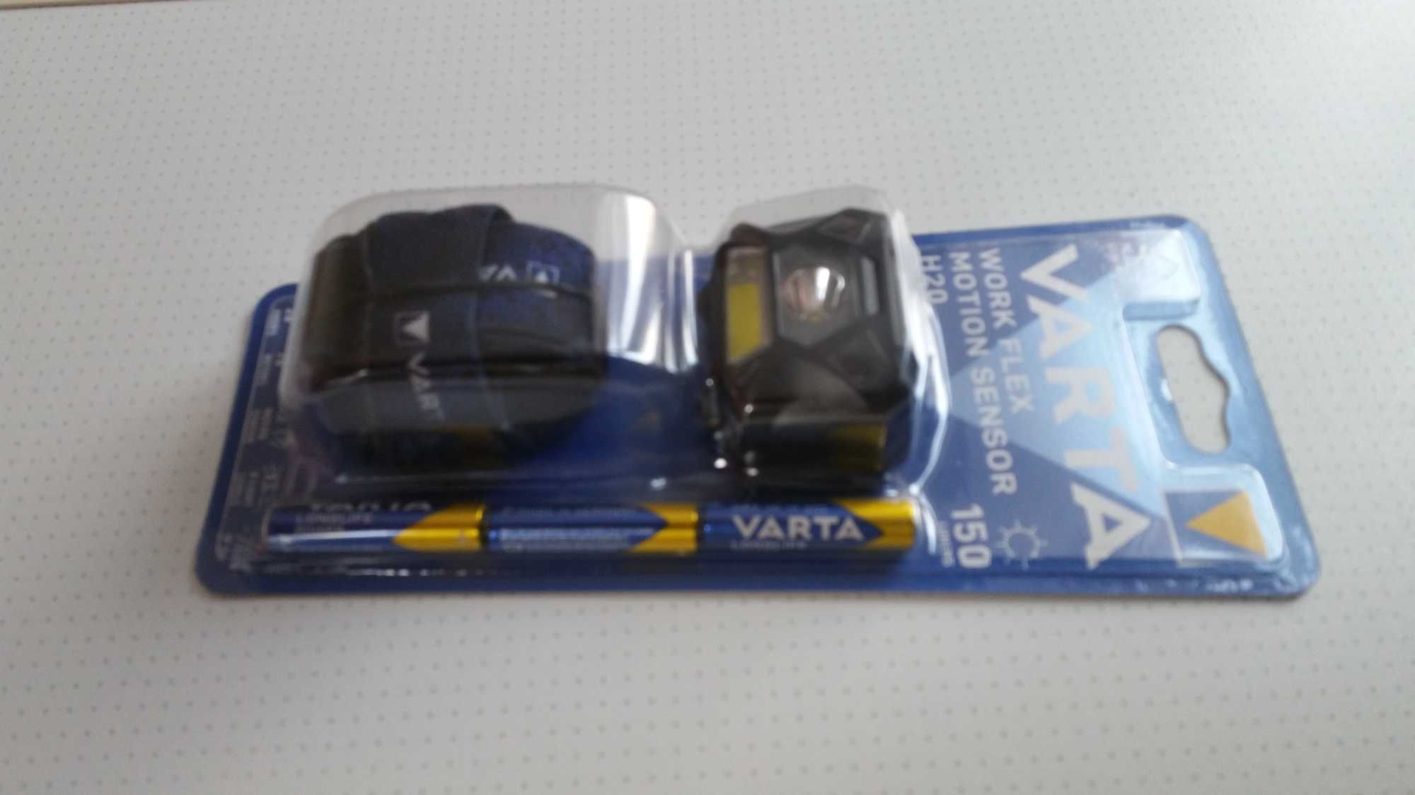 Налобний ліхтар Varta Work Flex Motion Sensor H20 з датчиком руху