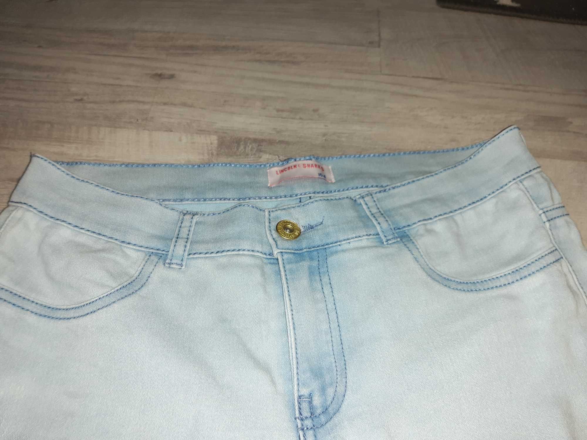 Spodnie  jeans 164