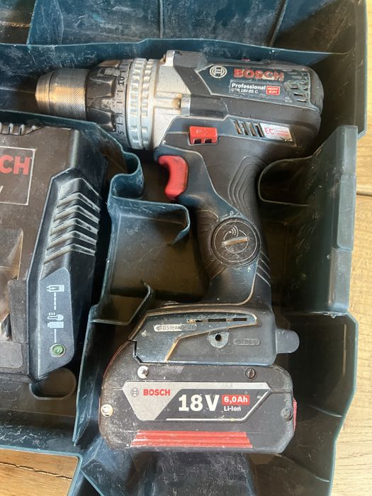 Bosch Profesional GSR 18V-85C wkrętarka wiertarka z bateriami kpl