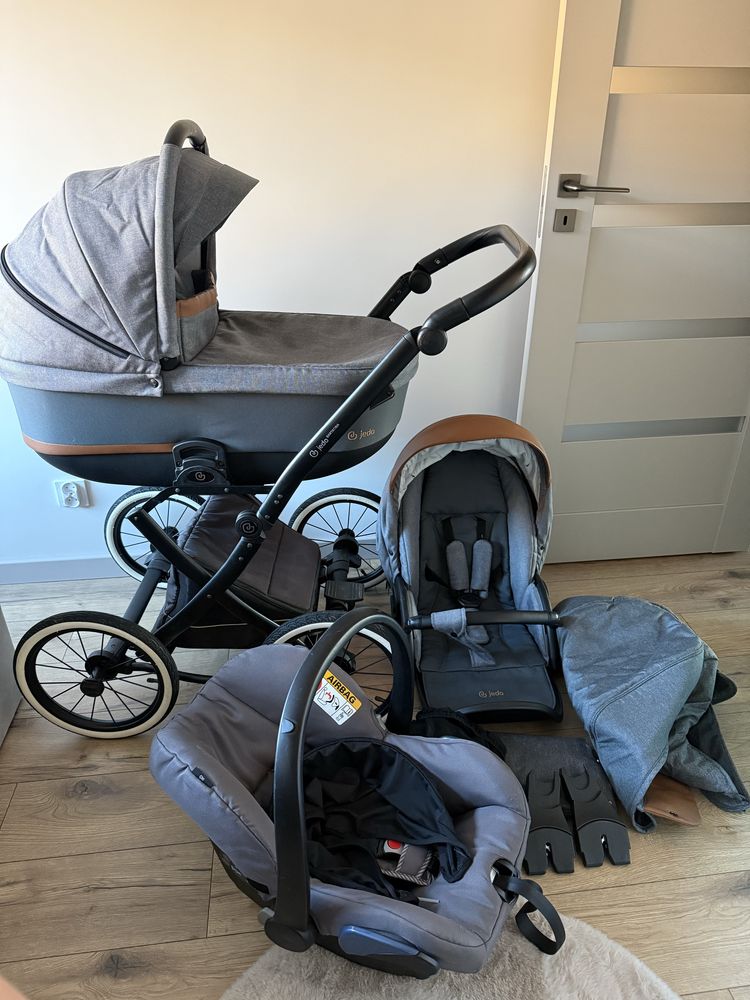 Wózek 3w1 Jedo Bartatina i fotelik Maxi Cosi