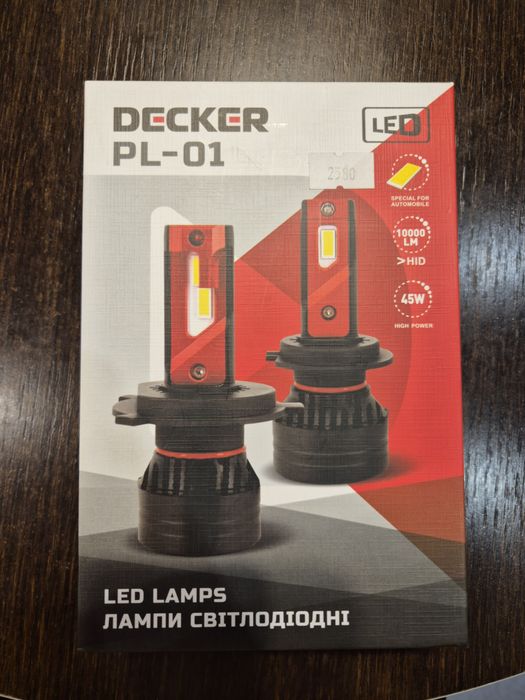 Led лампа для авто decker pl-01.