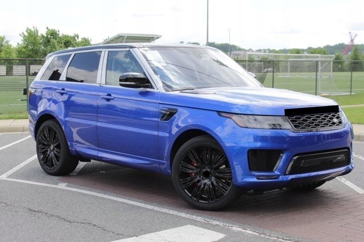 Czarne felgi R22 5x120 Land Rover Discovery 4 5 L462 Defender
