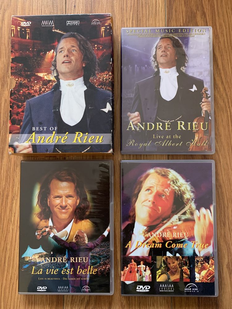 3 dvds - André Rieu - Caixa - Best of