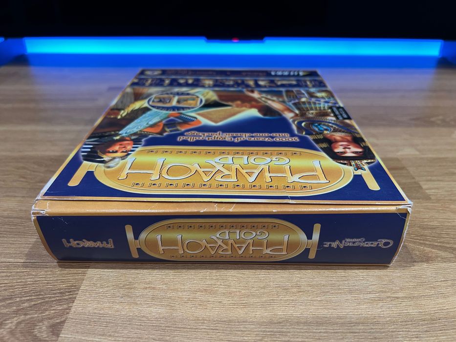 Pharaoh Gold + Cleopatra (PC EN 2000) BIG BOX angielskie wydanie