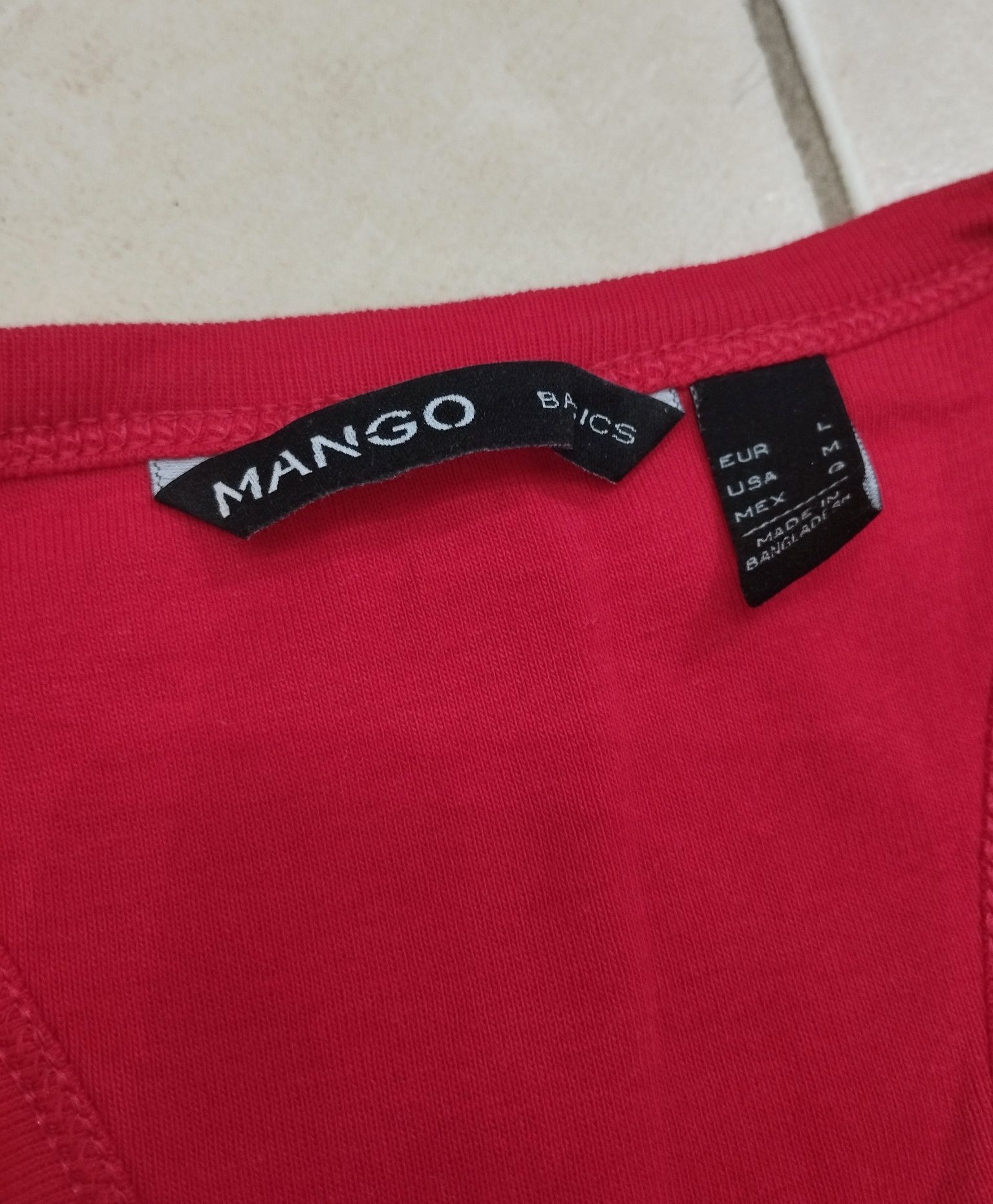 Top Vermelho Mango