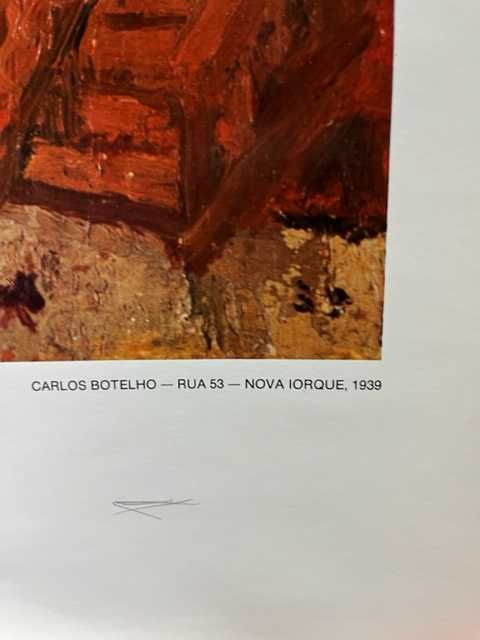 Estampa Carlos Botelho - Rua 53 Nova Yorque 1939